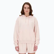Bluzy damskie - Bluza damska New Balance French Terry Small Logo Hoodie quartzpi - miniaturka - grafika 1