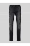 Spodnie męskie - Jeansy o kroju comfort tapered fit z 5 kieszeniami - Antony Morato - miniaturka - grafika 1