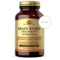 Witaminy i minerały - Solgar Brain Works 60 kapsułek - miniaturka - grafika 1