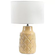 Lampy stojące - Lampa stołowa ceramiczna pomarańczowa BALAO - miniaturka - grafika 1