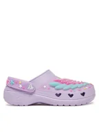 Buty dla dziewczynek - Skechers Sandały Sweetheart-Wing Stars 308367L/LVMT Fioletowy - miniaturka - grafika 1