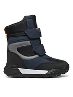Buty dla chłopców - Geox Śniegowce J Trekkyup Boy B Abx J46MBB 050FU C0673 S Granatowy - miniaturka - grafika 1