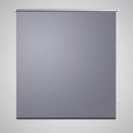 Rolety - vidaXL vidaXL Roleta przeciwsoneczna 40 x 100 cm Szara - miniaturka - grafika 1