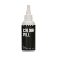 Dodatki do ciast w proszku - Polewa czekoladowa Colour Mill Choco Drip Black - 125g CZARNY drip do tortu - miniaturka - grafika 1