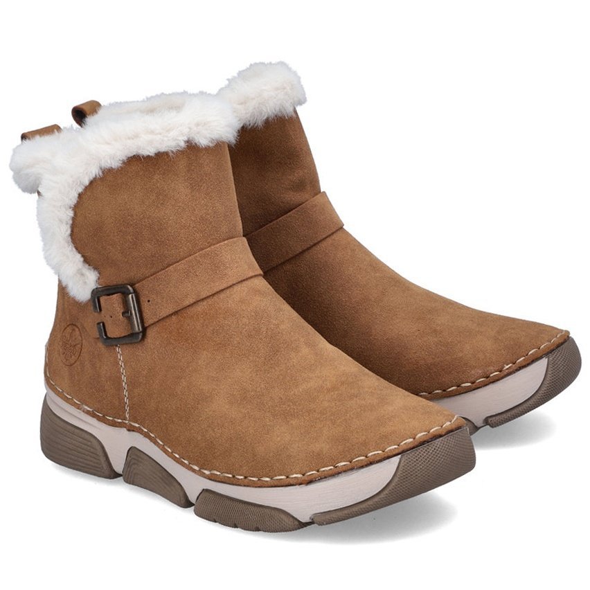 Śniegowce damskie Rieker 45966-20 BROWN R.36