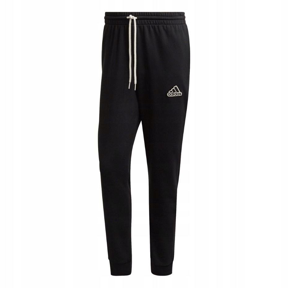 Spodnie męskie adidas Essentials FeelComfy French Terry Pants czarne HE1856