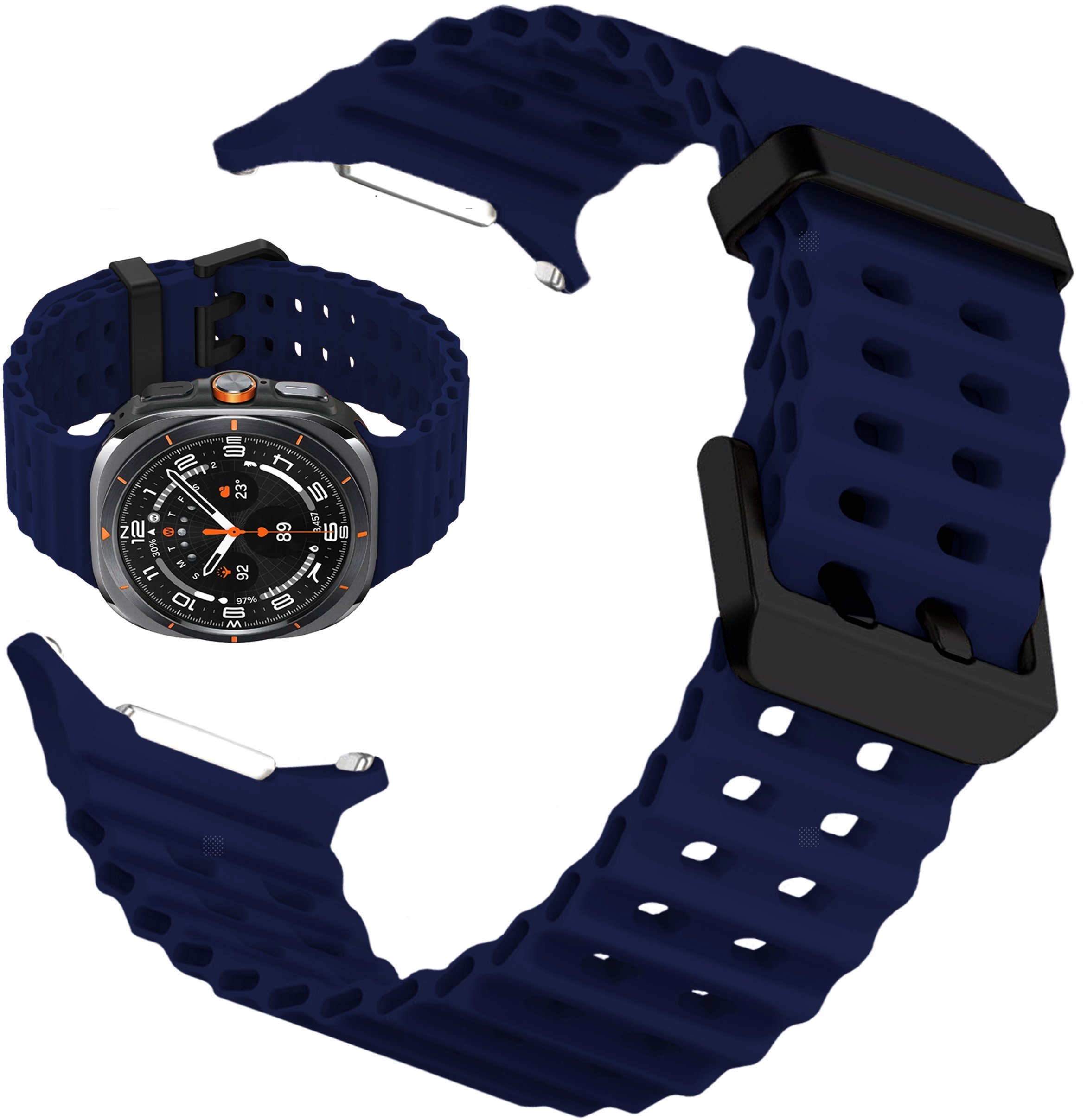 ChronSmarta Pasek ChronSmarta do smartwatch'a Samsung Galaxy Watch Ultra 47mm Granatowy