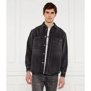 Calvin Klein Jeans Jeansowa koszula Relaxed fit - Koszule męskie - miniaturka - grafika 1