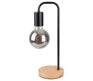 Rabalux Bruno lampa stołowa 1x40W czarny/drewno 2090 - Lampy stojące - miniaturka - grafika 2