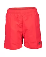 Kąpielówki dla chłopców - Arena Boys' Beach Boxer Solid R Swim Trunks Unisex-dla dzieci i młodzieży, Fluo Red Dark Oliwki, 6-7 anni - miniaturka - grafika 1