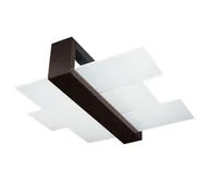 Lampy sufitowe - Brilagi - LED Plafon HERA 2xE27/7,5W/230V wenge - miniaturka - grafika 1