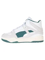 Trampki męskie - Puma Sneakersy "Slipstream Hi Herita" w kolorze biało-zielonym - miniaturka - grafika 1