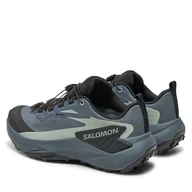 Buty sportowe damskie - Buty do biegania Salomon Genesis Gore-Tex L47589000 Szary - miniaturka - grafika 1
