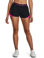 Spodnie sportowe damskie - Under Armour Szorty sportowe "Play Up Shorts 3.0" w kolorze czarnym - miniaturka - grafika 1