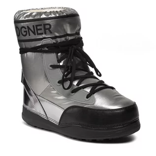 Śniegowce damskie - Śniegowce BOGNER - La Plagne 1 B 32145-114 Silver/Black 084 - grafika 1