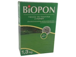 Biopon Nawóz do trawy z mchem 1,3kg Nawóz do trawy z mchem 1,3kg - Nawozy ogrodnicze - miniaturka - grafika 1