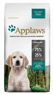 Applaws Puppy Small & Medium Chicken 2 kg - Sucha karma dla psów - miniaturka - grafika 2