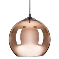 Lampy sufitowe - Step into Design Lampa wisząca MIRROR GLOW L miedziana 40 cm ST-9021-L-copper Step into Design żyrandol ST-9021-L-copper - miniaturka - grafika 1