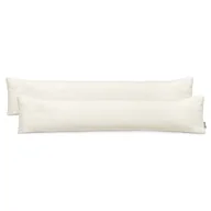 Poszewki na poduszki - Poszewka dekoracyjna AMBER kolor kremowy bawełna 20x145 decoking - CHP/AMBER/ECRU/fi20x145*2 - miniaturka - grafika 1