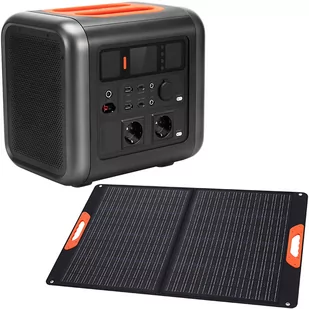 70mai Stacja zasilania Power station Tera 1000 w zestawie z panelami solarnymi 70mai Portable Solar Panel 110 - Powerbanki - miniaturka - grafika 1