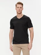 Koszulki męskie - Calvin Klein T-Shirt Smooth K10K112507 Czarny Regular Fit - miniaturka - grafika 1