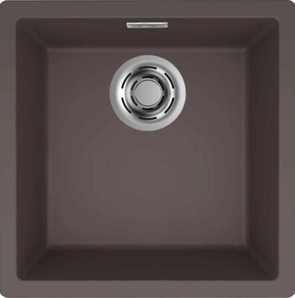 ELLECI Zlew ZEN 102 cocoa (K87) KERATEK (LKZ10287BKM)