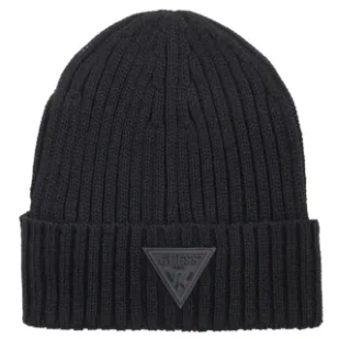 Czapka Mito Beanie AM9460 WOL01-BLA (GU647-a) Guess - Czapki damskie - miniaturka - grafika 1