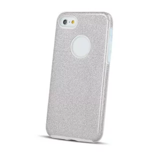 Glitter Glitter Nakładka 3in1 do iPhone 7 srebrna GSM028077 - Etui i futerały do telefonów - miniaturka - grafika 1