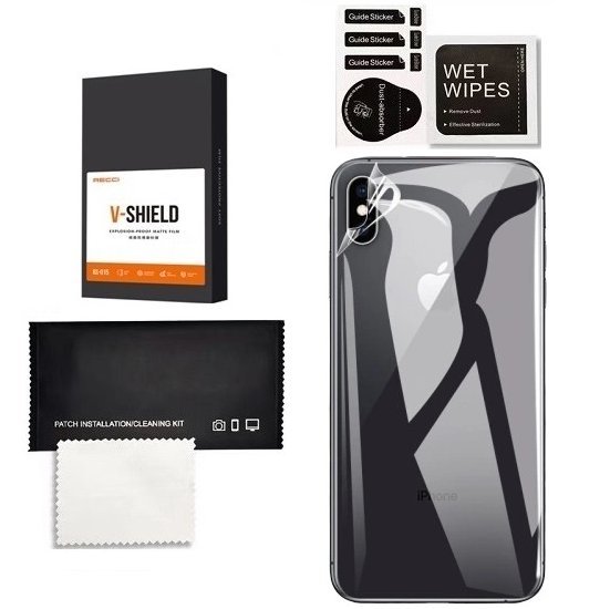 OCHRONNA FOLIA NA TYŁ DO IPHONE X NA OBUDOWĘ TYLNY PANEL