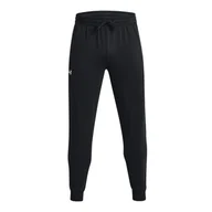 Spodnie męskie - Męskie Spodnie UNDER ARMOUR UA RIVAL FLEECE JOGGERS 1379774-001 – Czarny - miniaturka - grafika 1