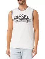 Koszulki męskie - Diesel Biustonosz tank top Męski, 141a-0niab, S - miniaturka - grafika 1