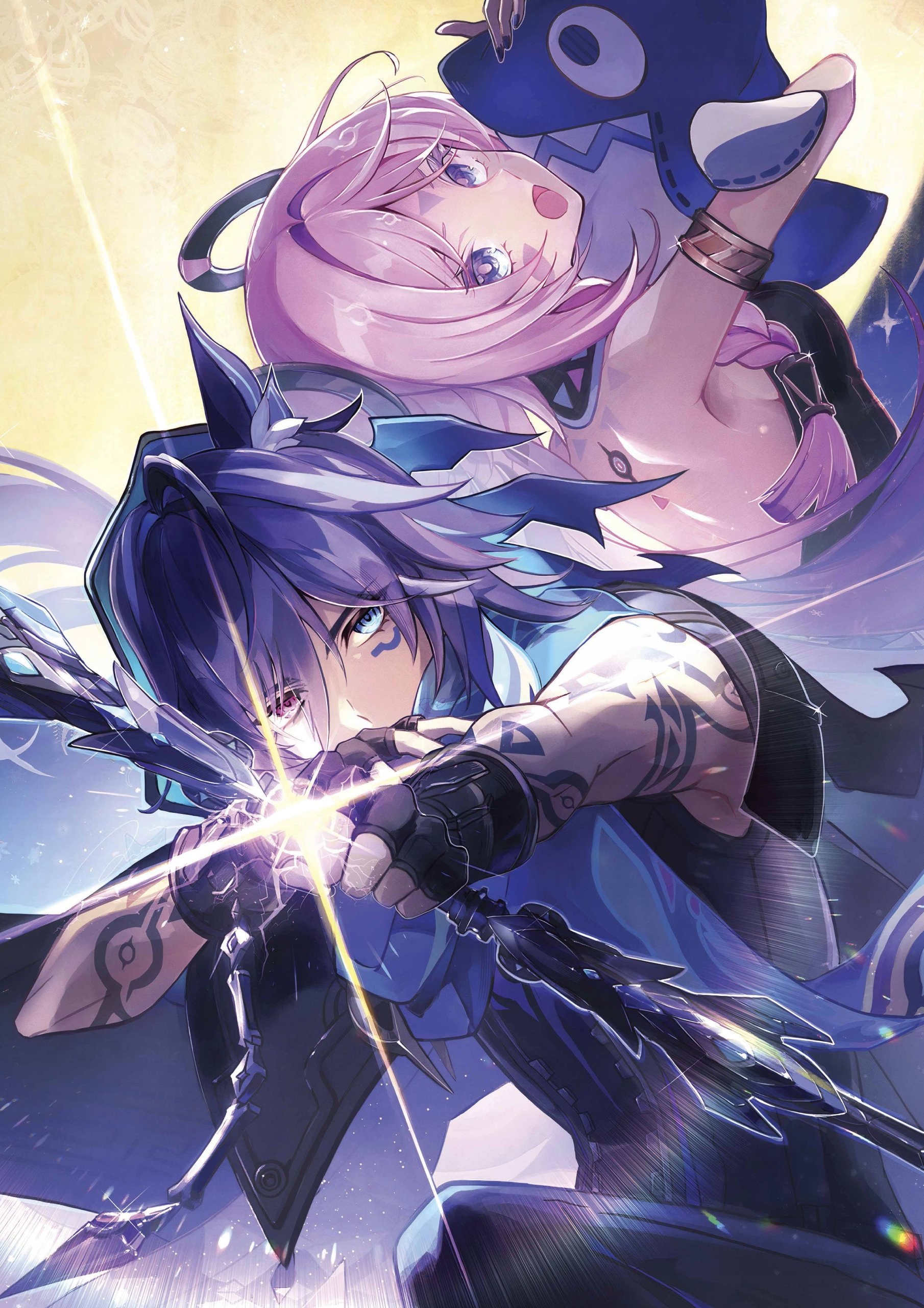Plakat A3 Genshin Impact Anime Gra Citlali Ororon