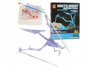 SKAMIELINA DINOZAUR PTEROZAUR MODEL SZKIELETU ŚWIECĄCY W CIEMNOŚCI - Mały naukowiec - miniaturka - grafika 1