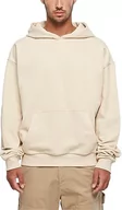 Bluzy męskie - Build Your Brand Męska bluza z kapturem Ultra Heavy Cotton Box Hoody, męska bluza z kapturem, dostępna w wielu różnych kolorach, rozmiary od XS do 5XL, Sand, XS - miniaturka - grafika 1