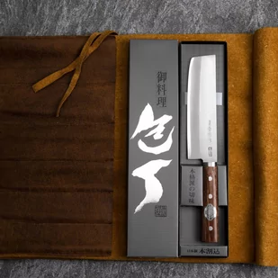 Kanetsune 2000 Shirogami #2/SS Nóż Nakiri 16,5 cm - Noże kuchenne - miniaturka - grafika 2