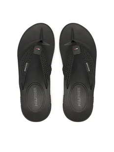 Tommy Hilfiger Japonki Molded Web Beach Sandal FM0FM05434 Czarny - Klapki i japonki męskie - miniaturka - grafika 1