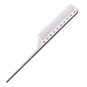 Szczotki i grzebienie do włosów - Y.S. Park, Grzebień ze szpikulcem 101 biały - miniaturka - grafika 1