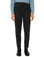 Spodnie damskie - Street One Damskie spodnie chinosy, czarny, 40W / 30L - miniaturka - grafika 1