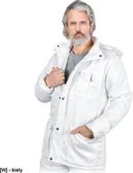 Odzież robocza - R.E.I.S. KMO-WHITE - Kurtka zimowa Master w wersji przedłużanej 2XL - miniaturka - grafika 1