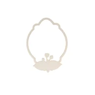 Scrapbooking - EKO-DECO, ramka do zdobienia z kwiatami - miniaturka - grafika 1