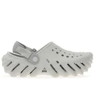 Klapki i japonki damskie - Klapki Crocs Echo Clog 208190-1FT - szare - miniaturka - grafika 1