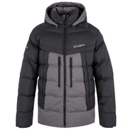 Kurtki męskie - Kurtka męska Husky Durra M Rozmiar: XL / Kolor: czarny/szary - miniaturka - grafika 1