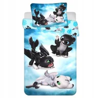 Pościel dla dzieci - Pościel Jak Wytresować Smoka 100x135 Baby Dragons Bawełna - miniaturka - grafika 1