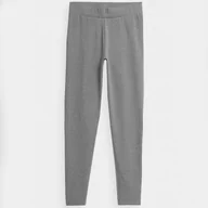 Legginsy - Legginsy 4F W NOSH4-LEG350 (kolor Szary/Srebrny, rozmiar L) - miniaturka - grafika 1