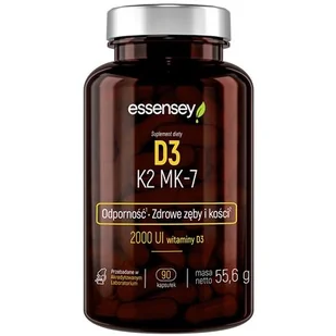 D3 K2 Mk-7 90Kaps. - Witaminy i minerały - miniaturka - grafika 1