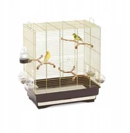 Klatki i wyposażenie dla ptaków - Carlotta, klatka, dla ptak�w, z�oto/br�zowa, 50x30x56 cm - miniaturka - grafika 1