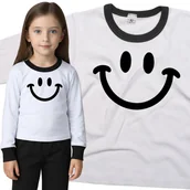 Piżamy dla dziewczynek - Piżama dziecięca Uśmiechnięta Buźka Na Dzień Uśmiechu 86/92 - VoloDonum - miniaturka - grafika 1