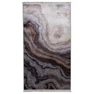 Dywany - Dywan drukowany AGAT petra 60 x 120 cm szary - miniaturka - grafika 1