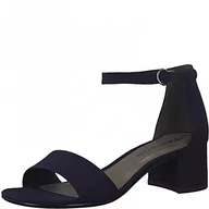 Klapki i japonki damskie - Sandały damskie Tamaris, klapki damskie,TOUCHit, Granatowy, 37 EU - miniaturka - grafika 1