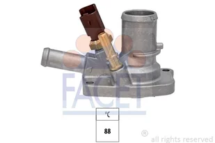 Termostat, płyn chłodzący Facet 7.8672 - Termostaty - miniaturka - grafika 1